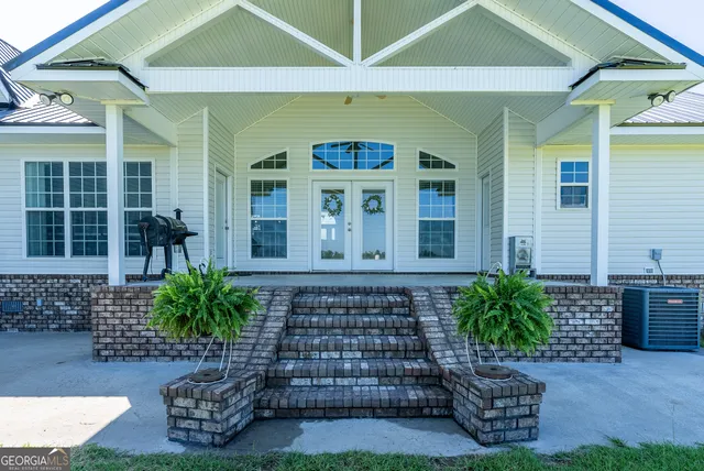 a view of a city from a balcony