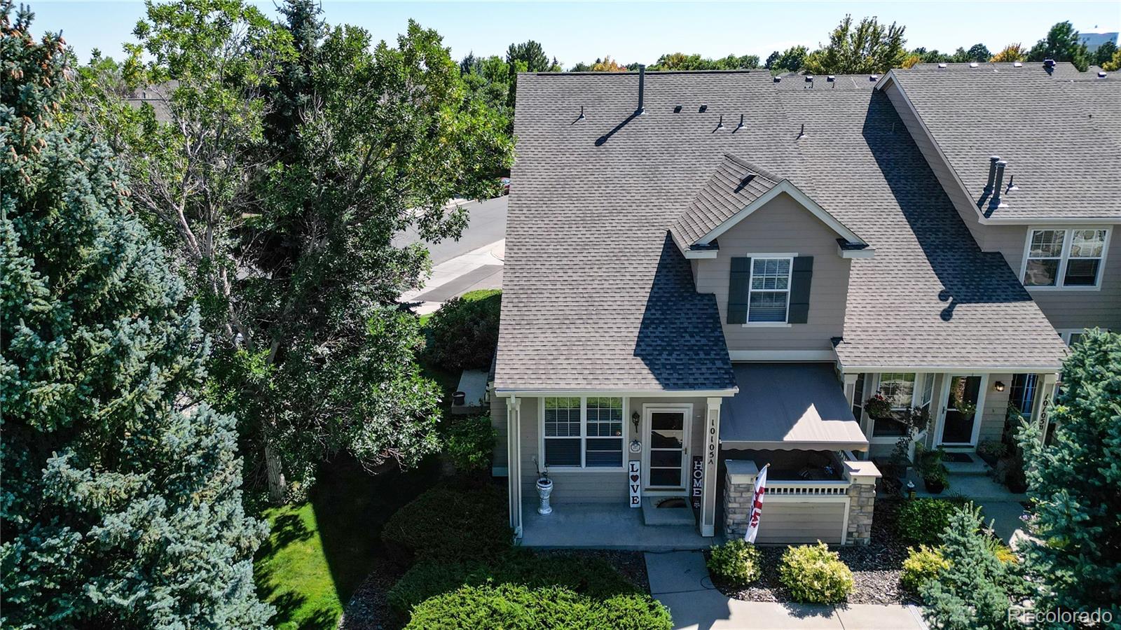 10105 North Grove Loop, Unit A Westminster, CO 80031 - Photo 38 of 40 an aerial view of a house