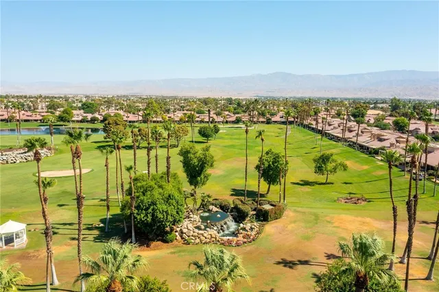 an aerial view of residential house with outdoor space