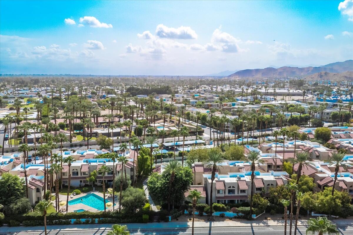 2700 Lawrence Crossley Road, Unit 83 Palm Springs, CA 92264 - Photo 35 of 52 an aerial view of a city