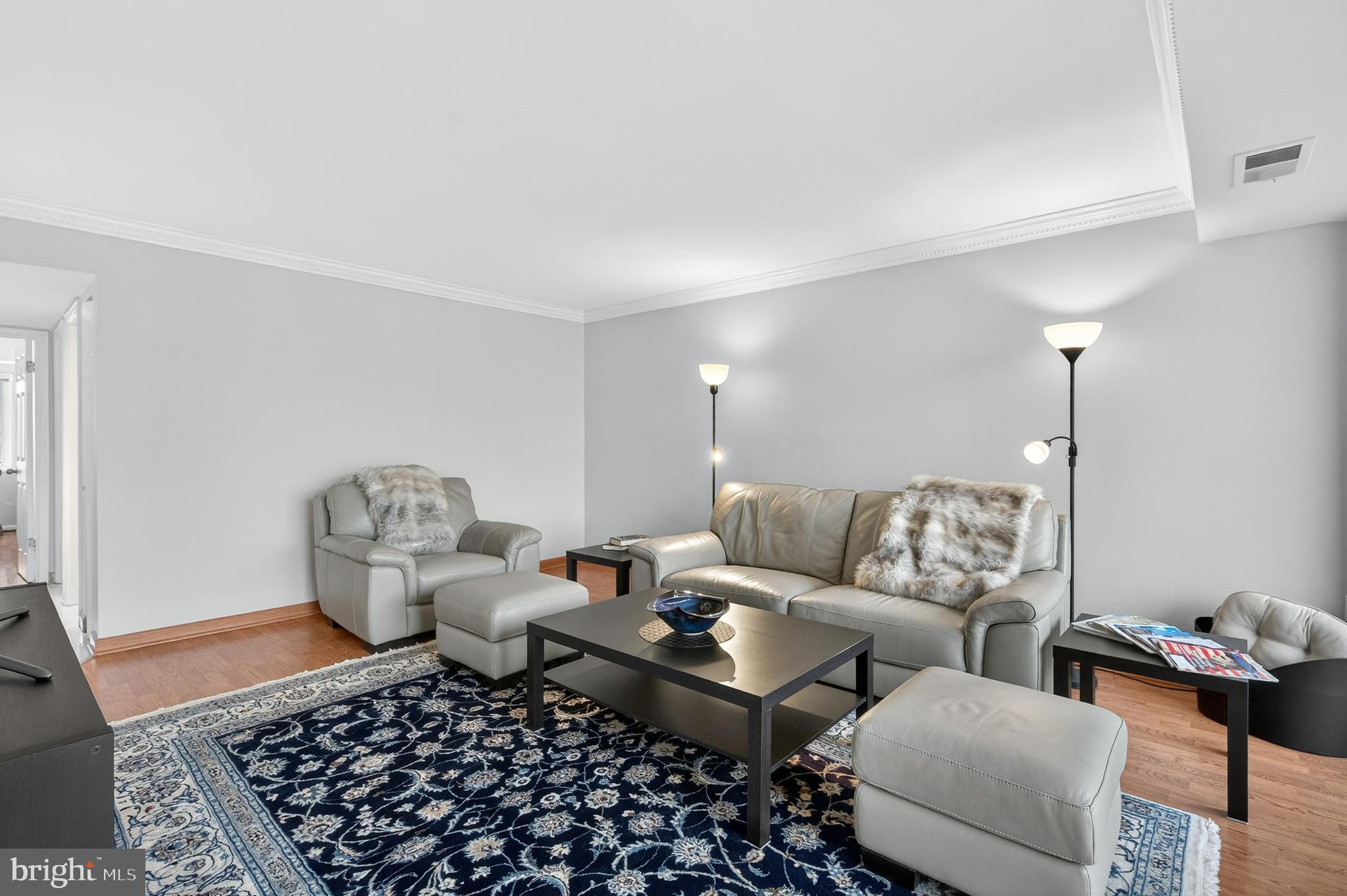 1536 Northgate Square, Unit 21 Reston, VA 20190 - Photo 11 of 50 a living room with furniture and a rug
