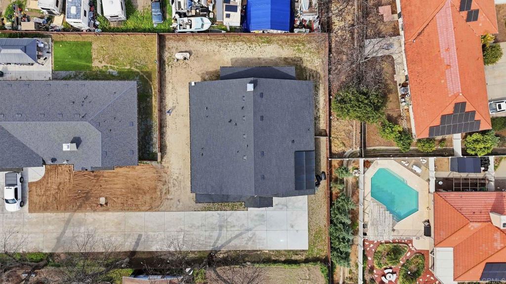 9391 Los Coches Road Lakeside, CA 92040 - Photo 61 of 65 an aerial view of a house with outdoor space