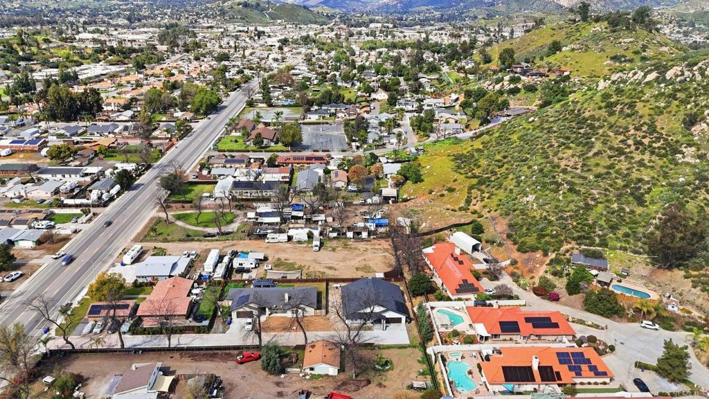 9391 Los Coches Road Lakeside, CA 92040 - Photo 63 of 65 an aerial view of residential houses with outdoor space