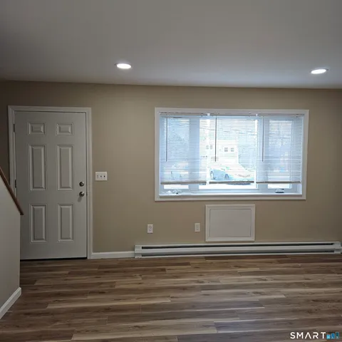 a view of a window in a room