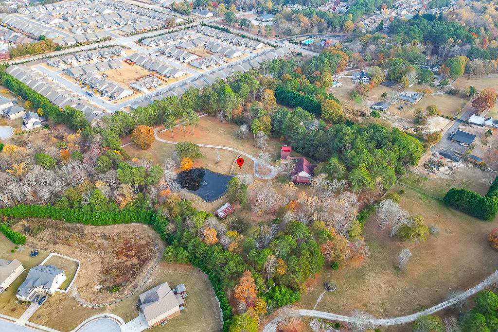 525 Cooper Road Loganville, GA 30052 - Photo 4 of 15 an aerial view of a house