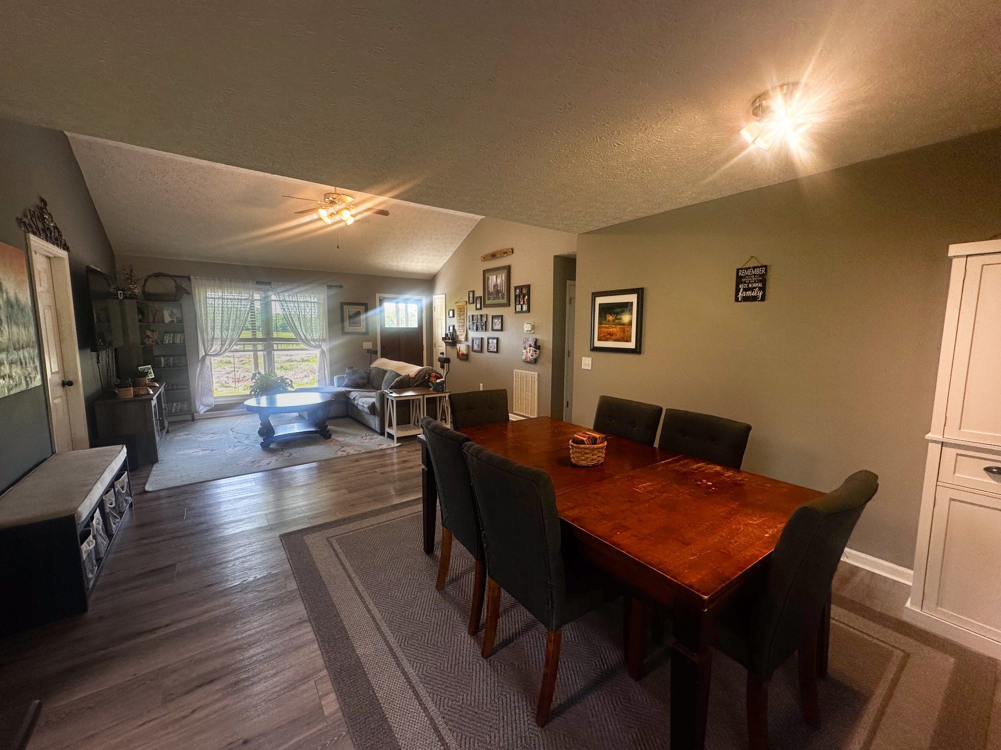 831 Philippi Road Wartrace, TN 37183 - Photo 21 of 51 a view of a dining room with furniture and wooden floor