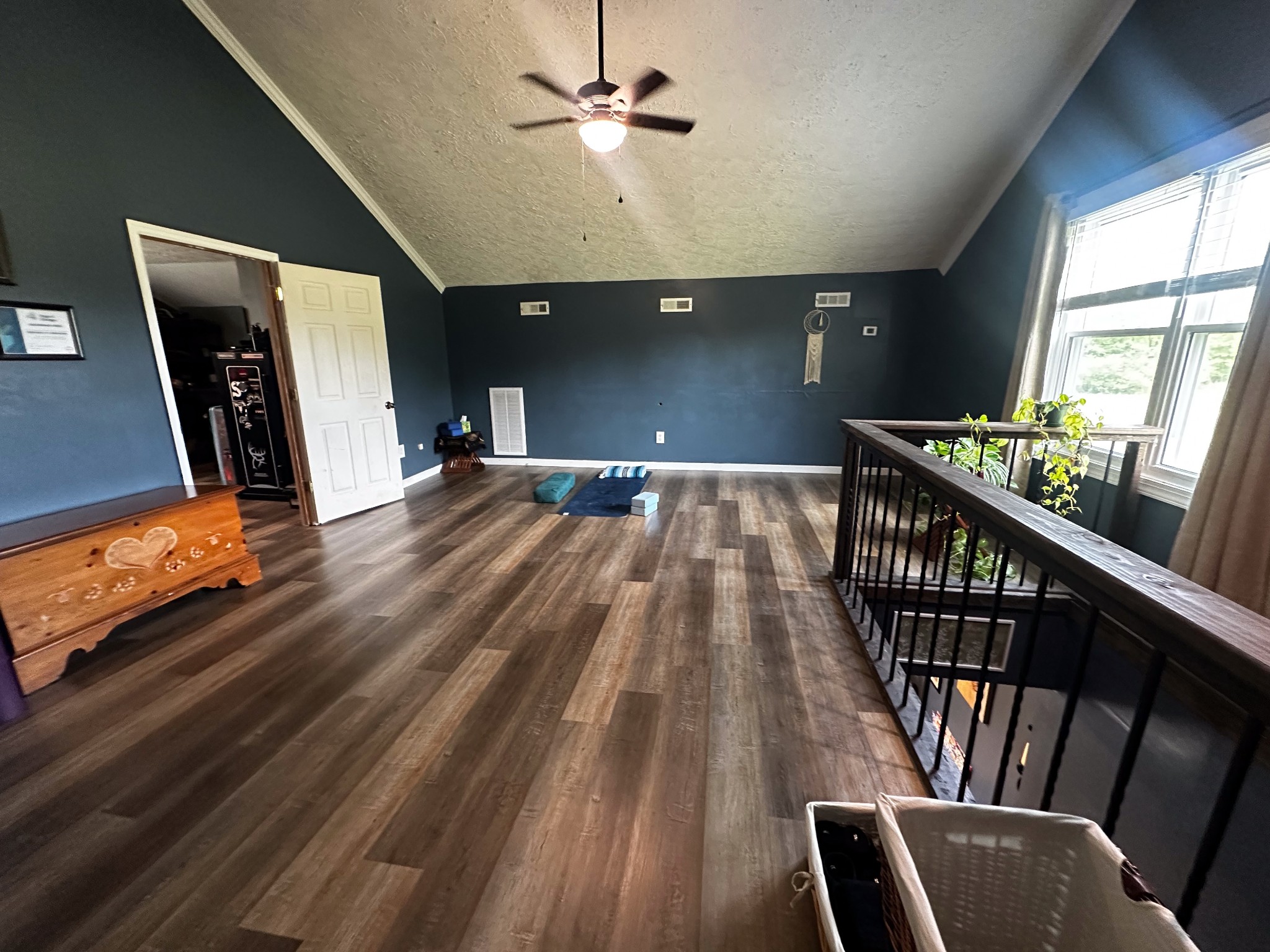 831 Philippi Road Wartrace, TN 37183 - Photo 44 of 51 a view of an empty room with wooden floor and windows