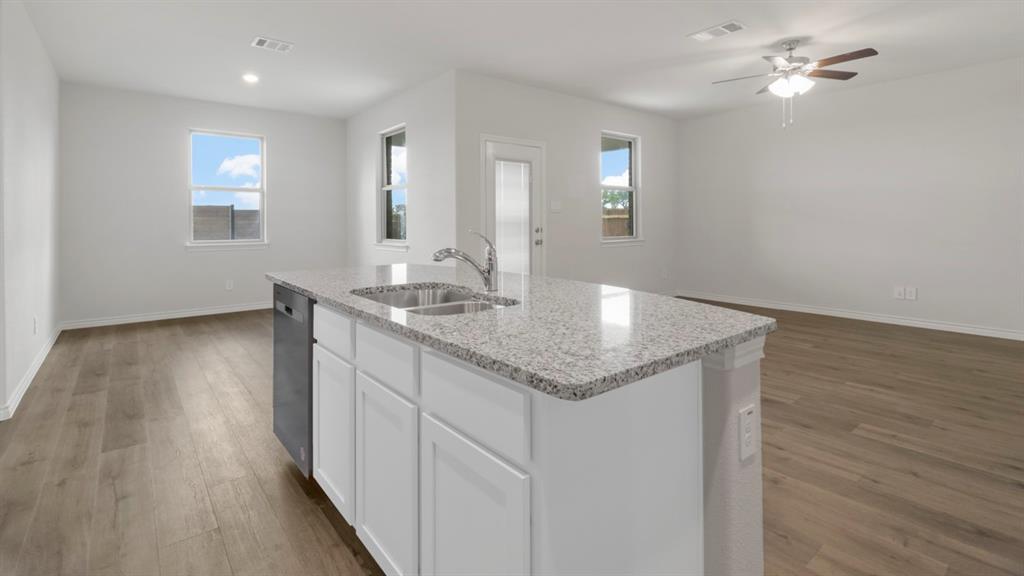 510 Range Road Caddo Mills, TX 75135 - Photo 25 of 25 a bathroom with a sink granite and a mirror