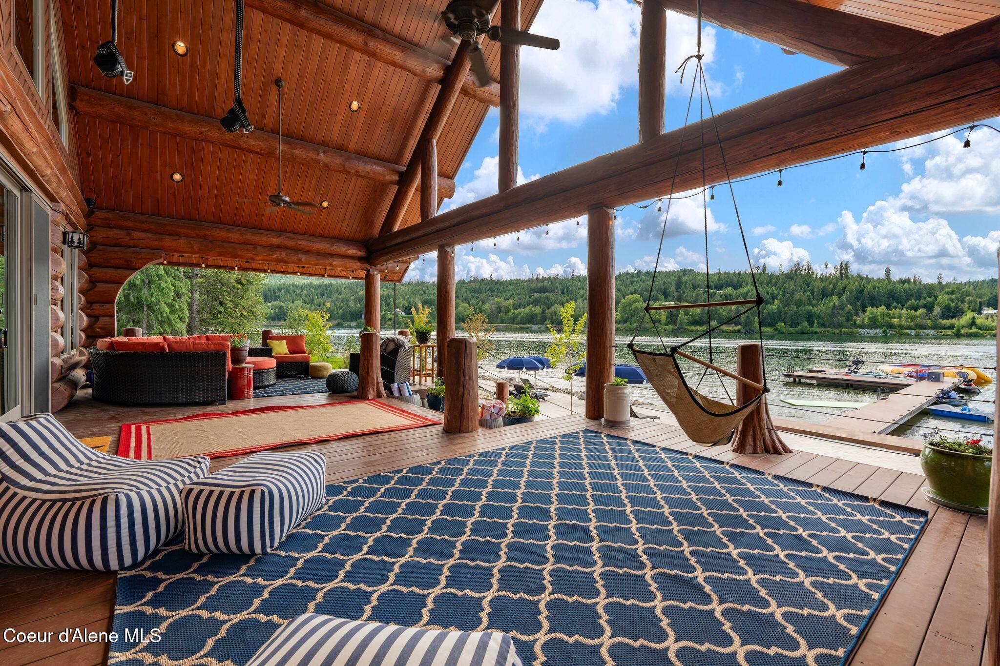 816 Ponderesa Ranch Road Sagle, ID 83860 - Photo 47 of 95 Covered Deck