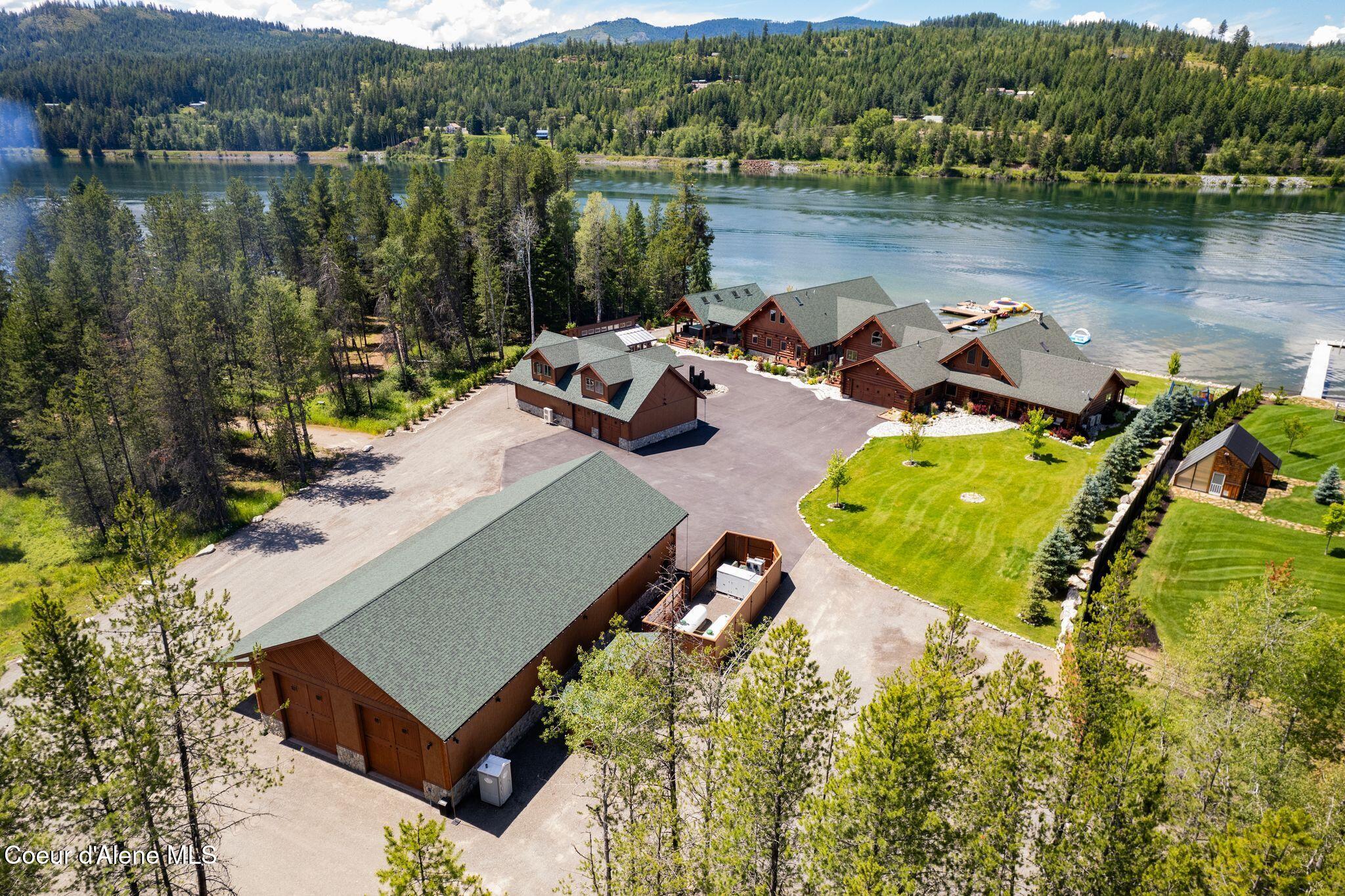 816 Ponderesa Ranch Road Sagle, ID 83860 - Photo 74 of 95 Aerial