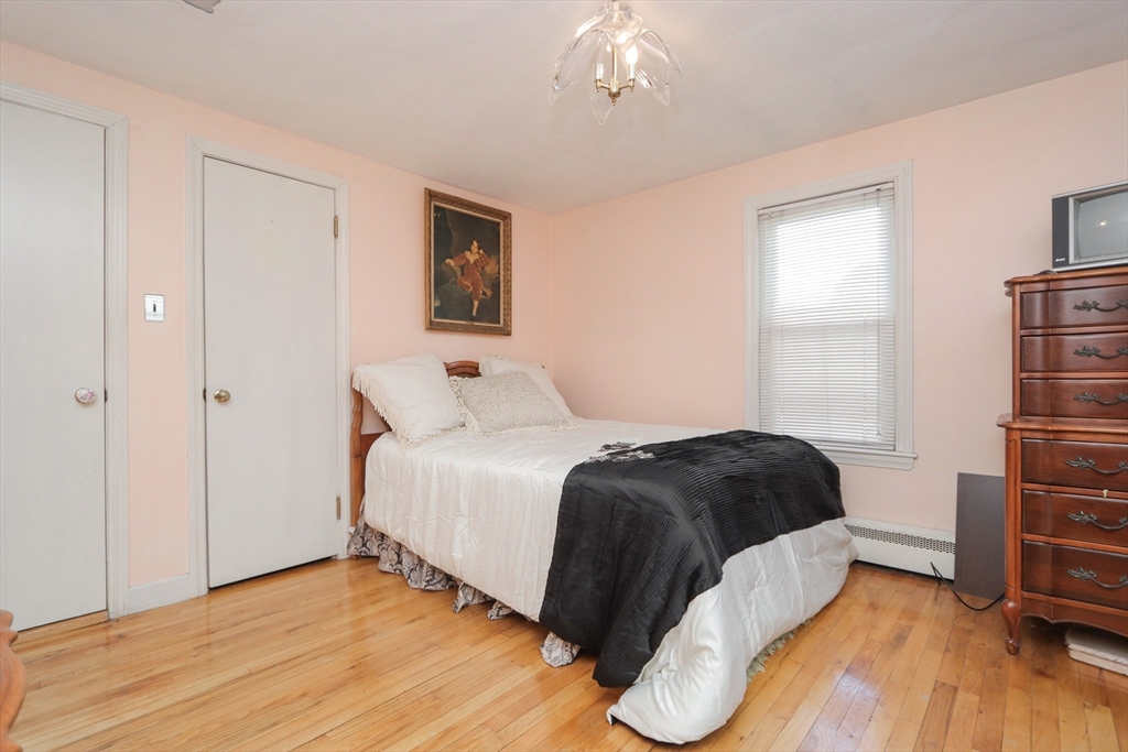 267 Winton Street Springfield, MA 01118 - Photo 8 of 28 a spacious bedroom with a bed and a wooden floor