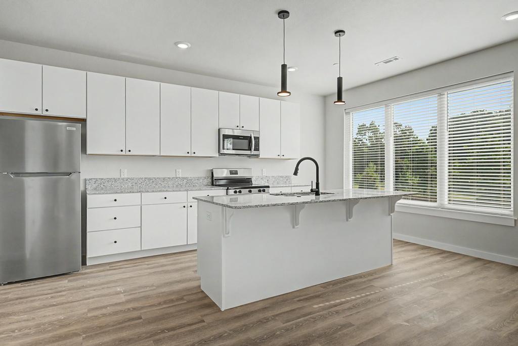 Like unit representative of the finishes in the complex
