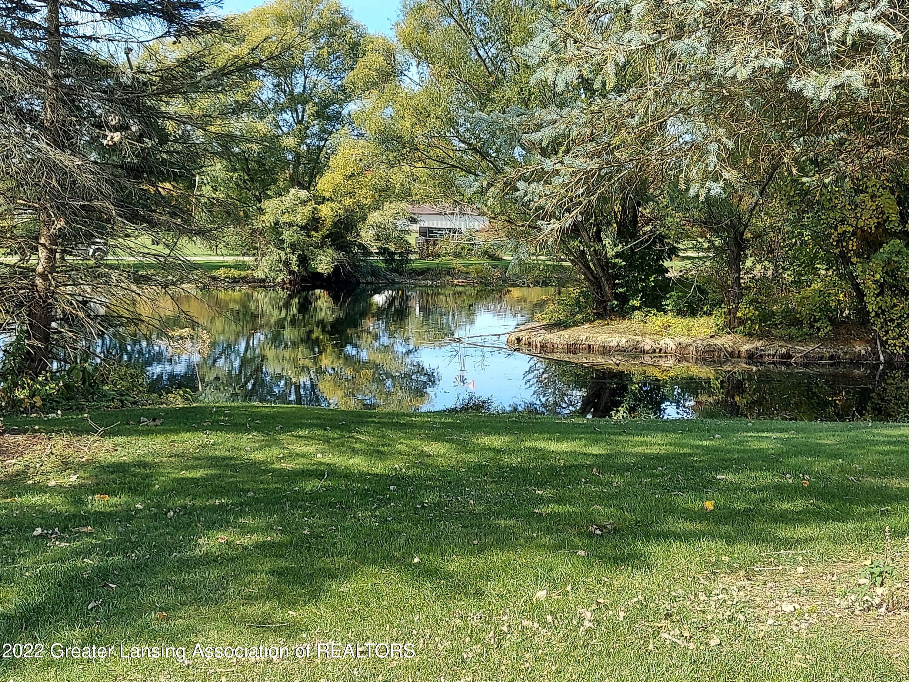 0 East Frost Road Webberville, MI 48892 - Photo 12 of 14 view to neighbors pond