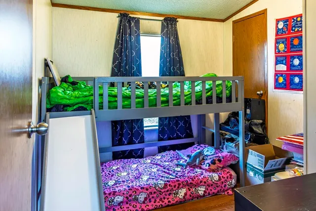 view of living room with wooden floor