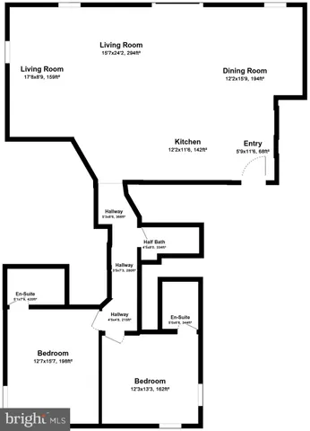 a picture of a floor plan