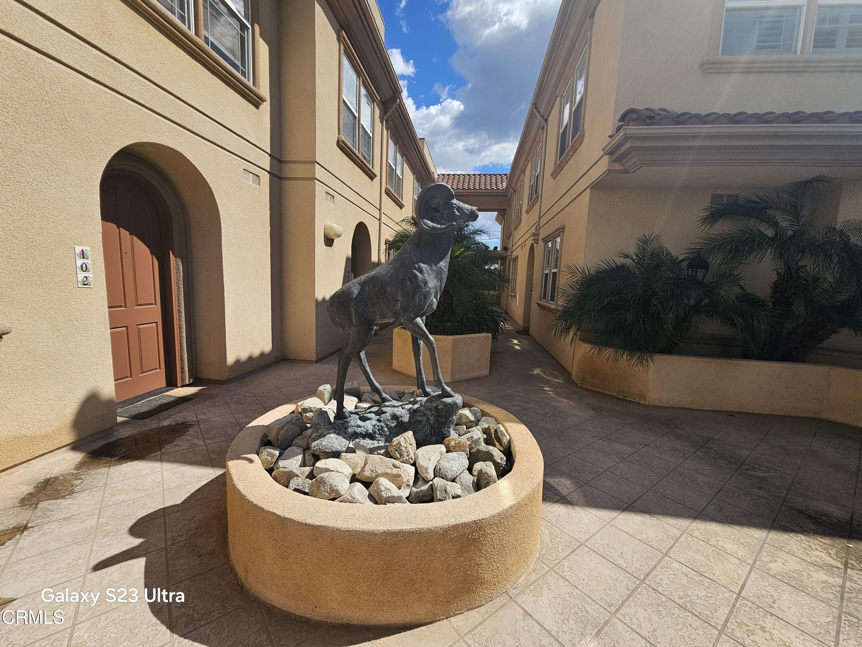 a view of a couch in a house