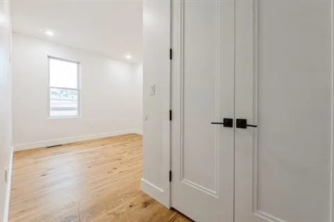 wooden floor in an empty room