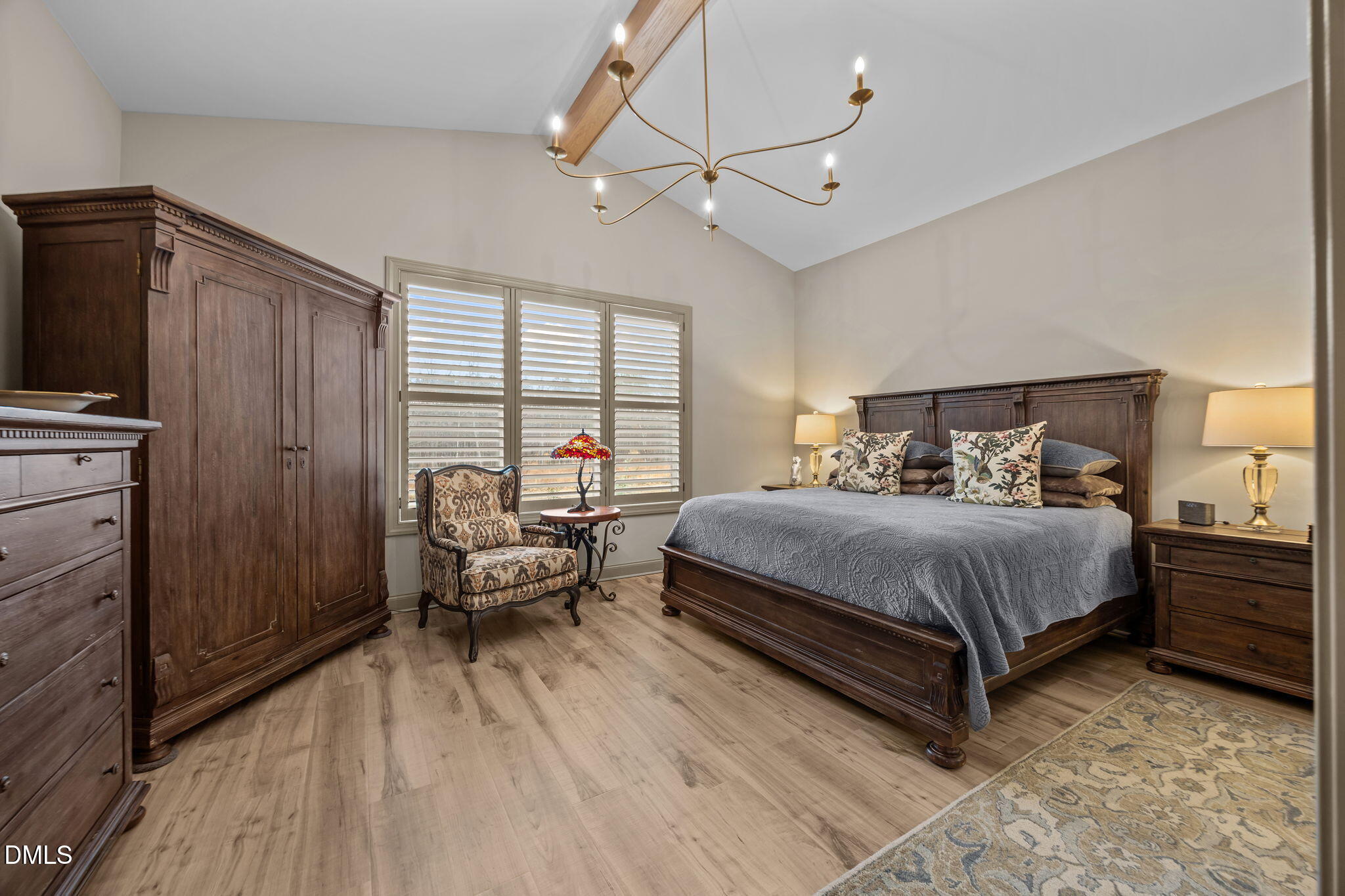 1748 Deacon Fls Way Wendell, NC 27591 - Photo 26 of 51 a bedroom with a bed and a dresser