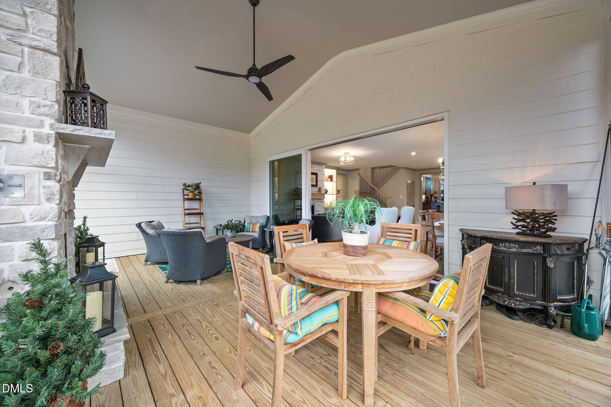 1748 Deacon Fls Way Wendell, NC 27591 - Photo 37 of 51 a view of a dining room with furniture window and wooden floor
