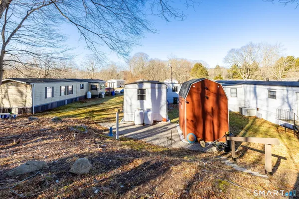 a view of outdoor space with seating area