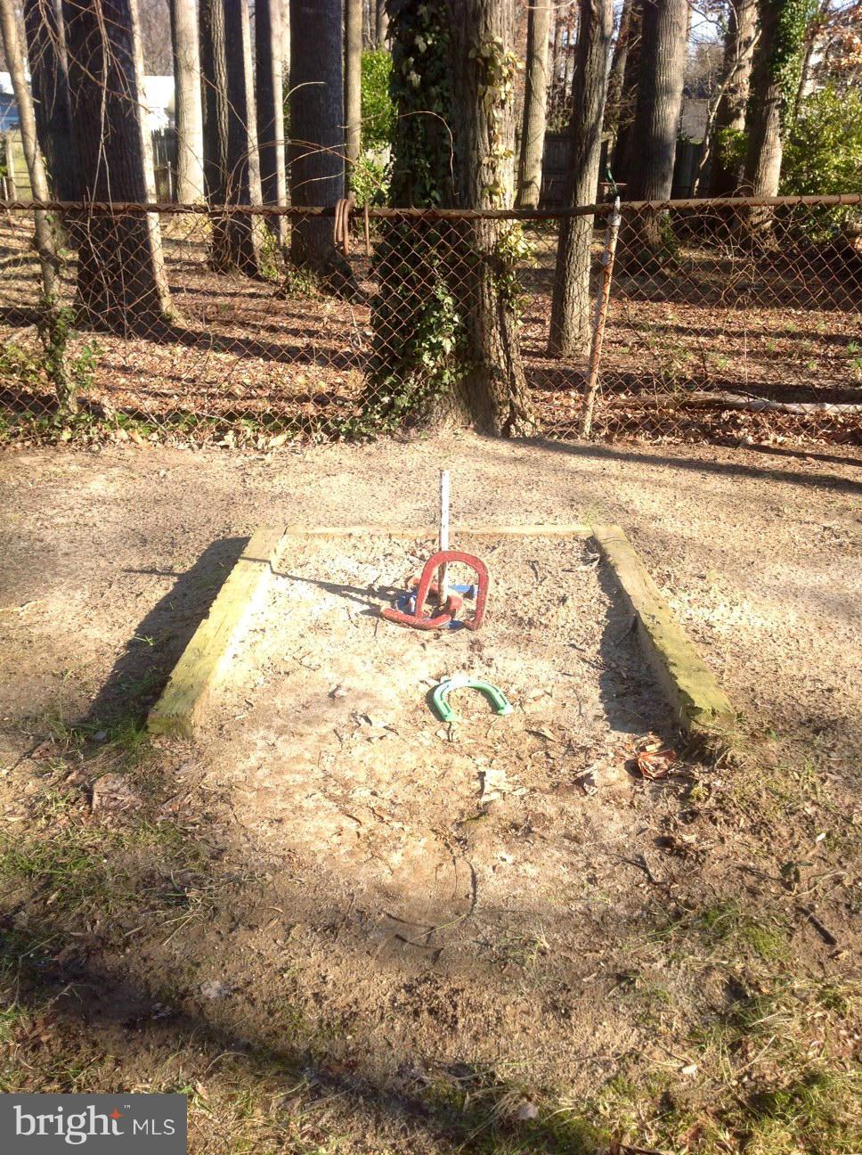 7125 Catlett Street Springfield, VA 22151 - Photo 21 of 26 Horseshoe pit.