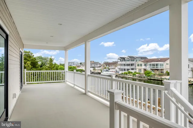 a view of a city from a balcony