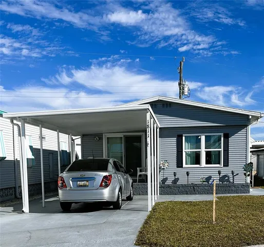 a house view with a sitting space