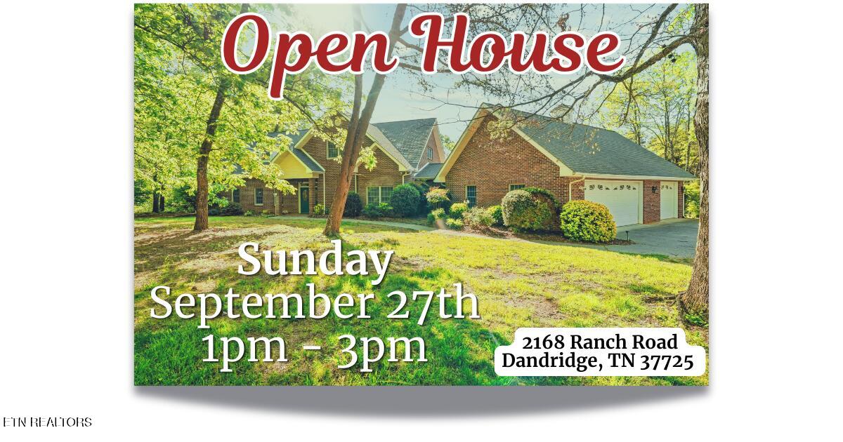 2168 Ranch Road Dandridge, TN 37725 - Photo 2 of 56 Open House Sept27th_1-3