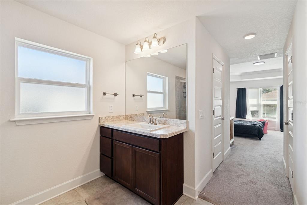 10358 Musa Road Spring Hill, FL 34608 - Photo 39 of 48 a bathroom with a sink a vanity and a mirror