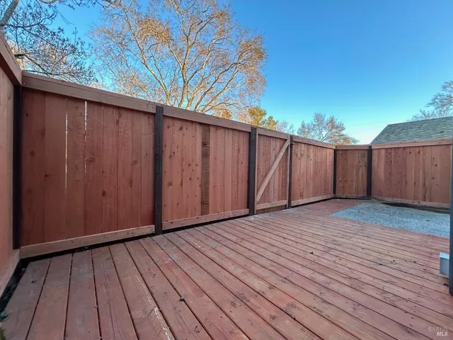 a view of a wooden floor