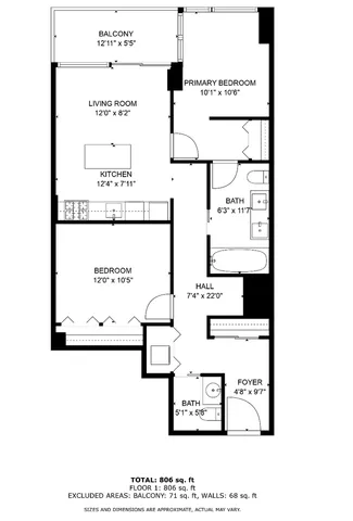 $2,650 | 1720 South Michigan Avenue, Unit 1712, Chicago, IL 60616