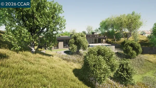 a view of a house with a tree