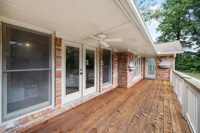 a view of a house with a porch