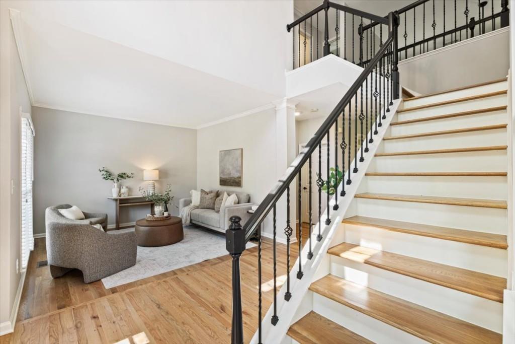 1110 Compass Pointe Crossing Alpharetta, GA 30005 - Photo 28 of 55 a view of entryway and hall