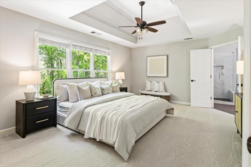 1110 Compass Pointe Crossing Alpharetta, GA 30005 - Photo 30 of 55 a bedroom with a bed and window