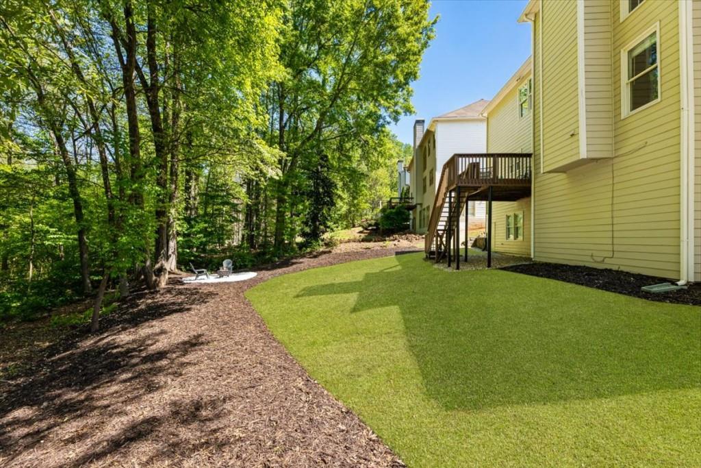1110 Compass Pointe Crossing Alpharetta, GA 30005 - Photo 53 of 55 a view of a back yard