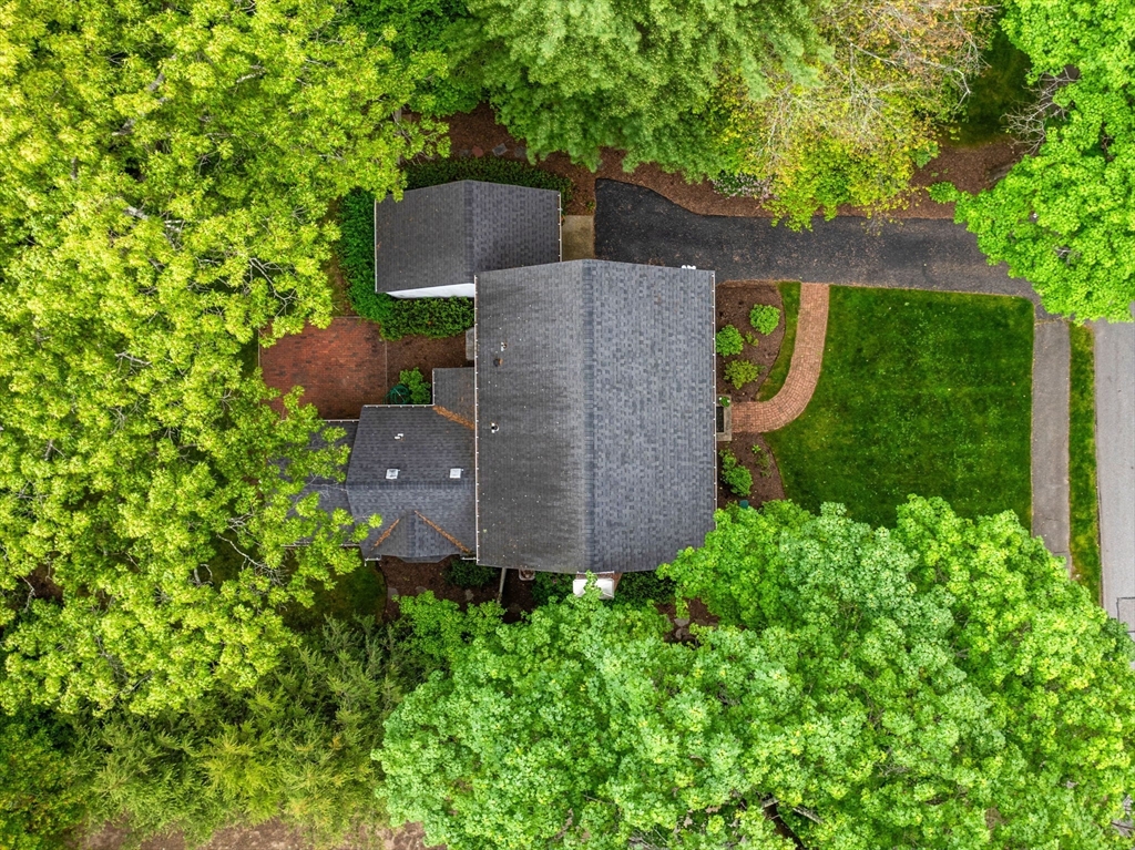 45 Mayo Road Wellesley, MA 02482 - Photo 10 of 10 an aerial view of a house
