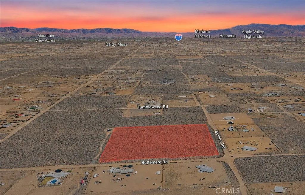 a view of lot of space