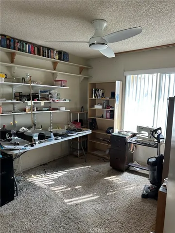 a room with furniture and a window