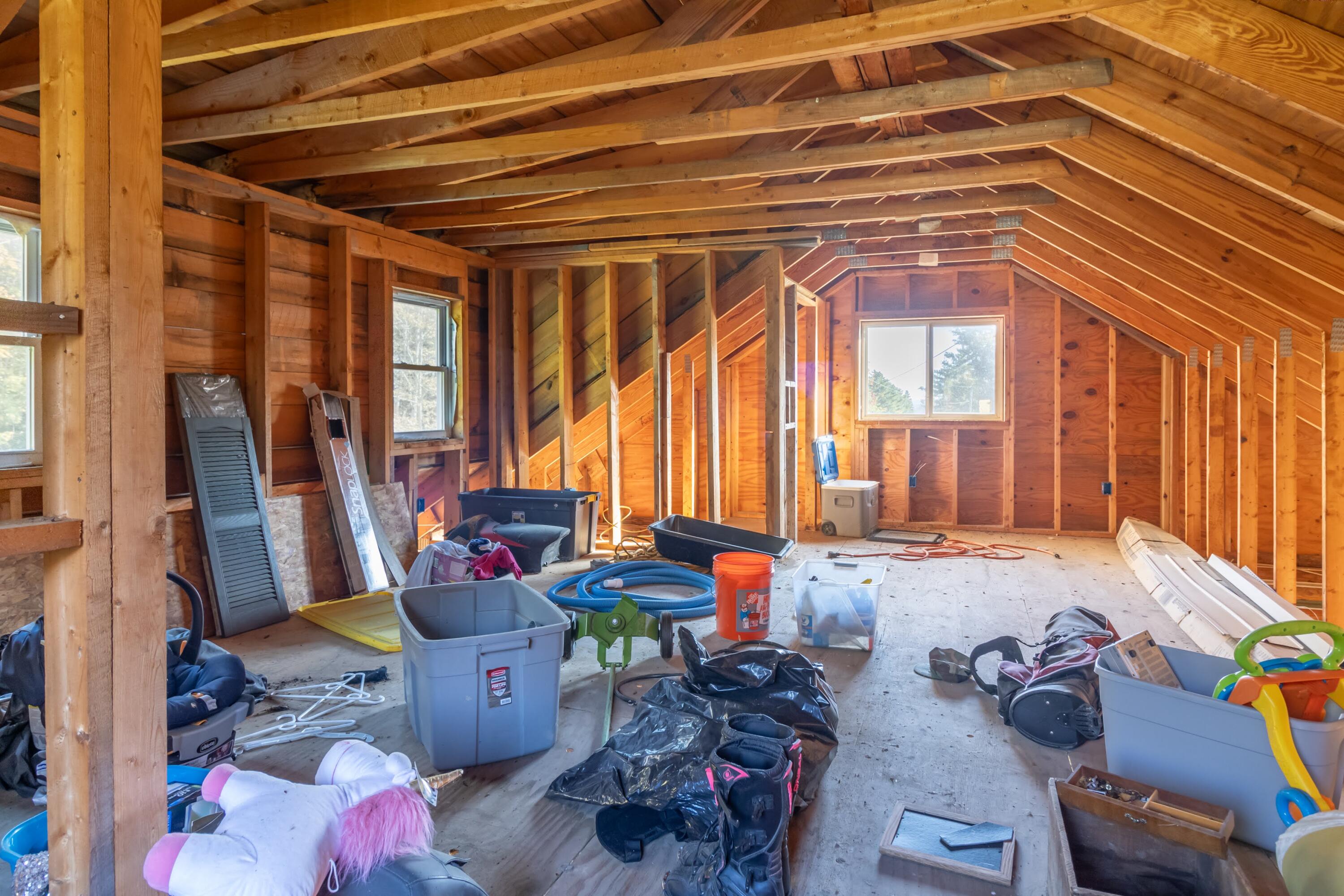 278 Athens Road Harmony, ME 04942 - Photo 47 of 65 Overhead in garage
