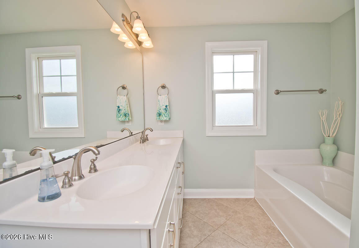 120 Christina Maria Way Cedar Point, NC 28584 - Photo 22 of 43 Primary Bath with tub