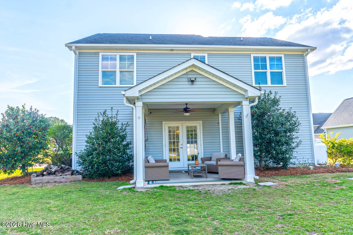 120 Christina Maria Way Cedar Point, NC 28584 - Photo 30 of 43 Rear elevation of home