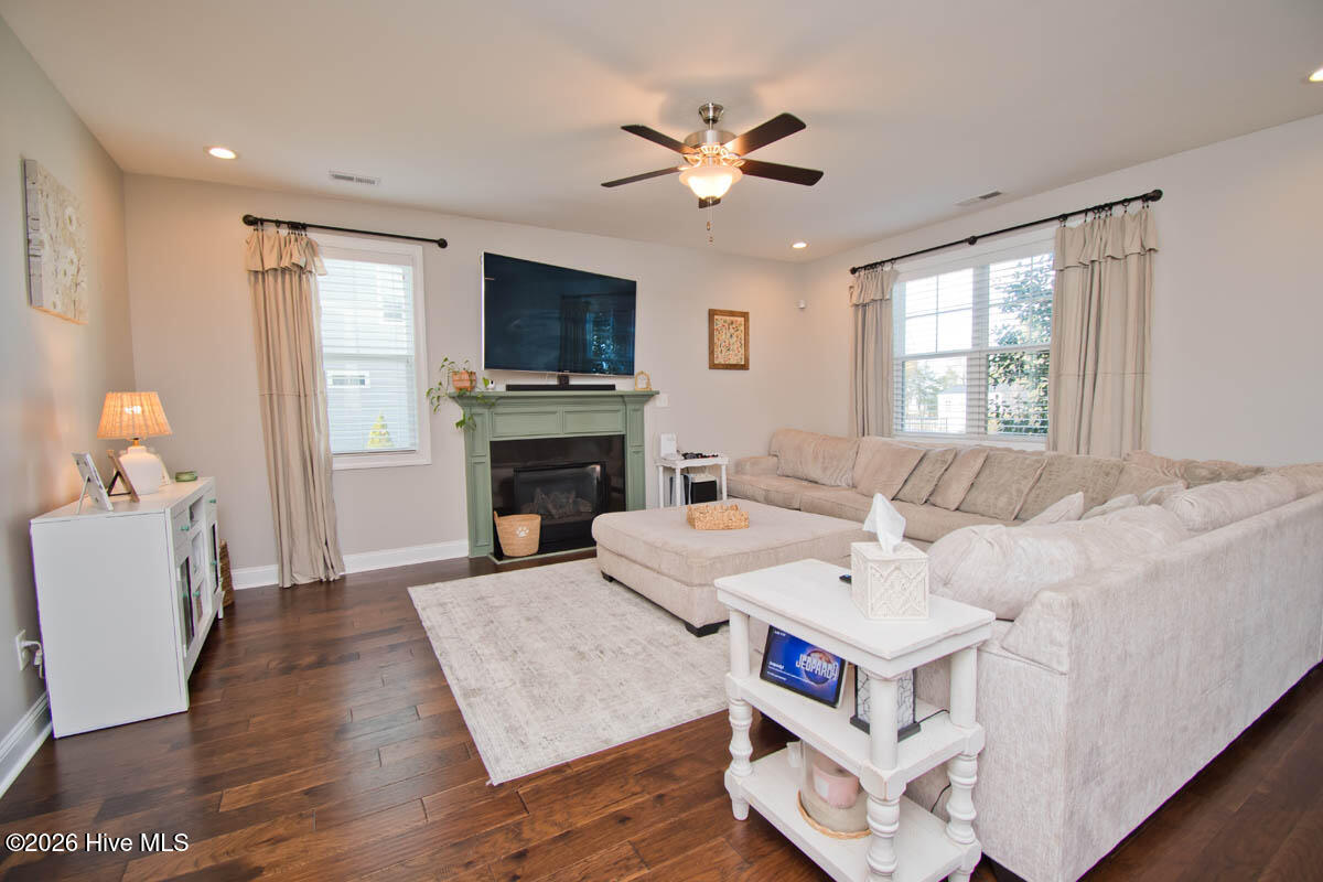 120 Christina Maria Way Cedar Point, NC 28584 - Photo 8 of 43 Greatroom with fireplace