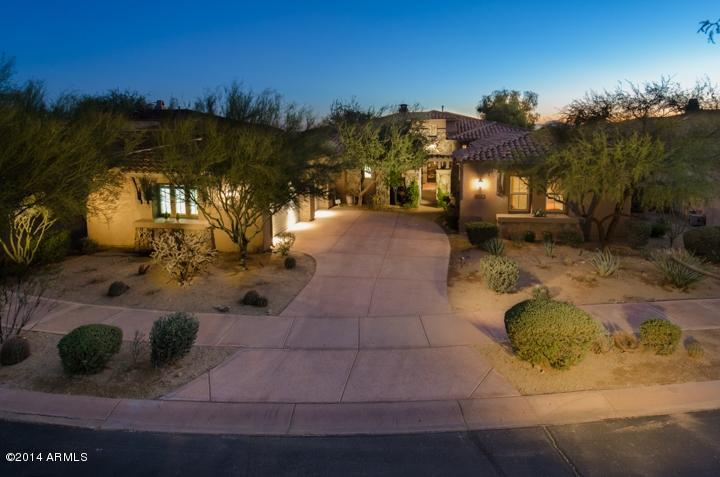 9543 East Mountain Spring Road Scottsdale, AZ 85255 - Photo 1 of 35 Front Elevation