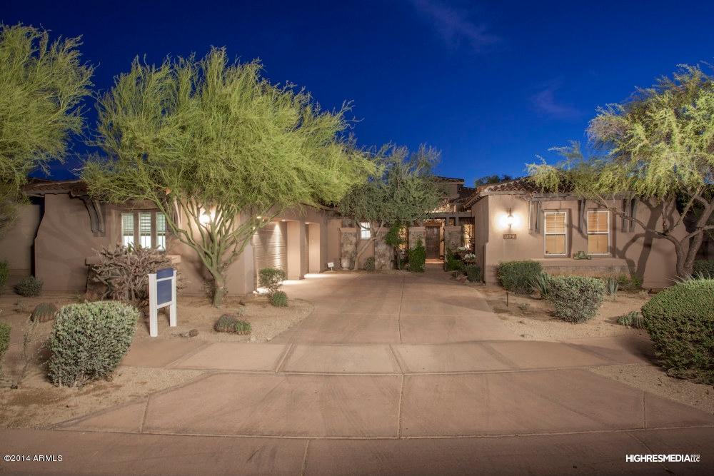 9543 East Mountain Spring Road Scottsdale, AZ 85255 - Photo 2 of 35 Front Elevation