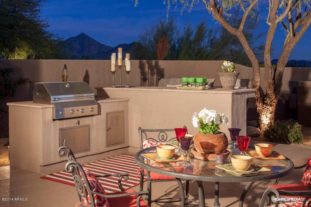 9543 East Mountain Spring Road Scottsdale, AZ 85255 - Photo 9 of 35 Built-in BBQ/Bar