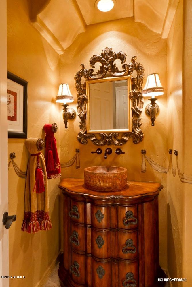 9543 East Mountain Spring Road Scottsdale, AZ 85255 - Photo 10 of 35 Powder Room