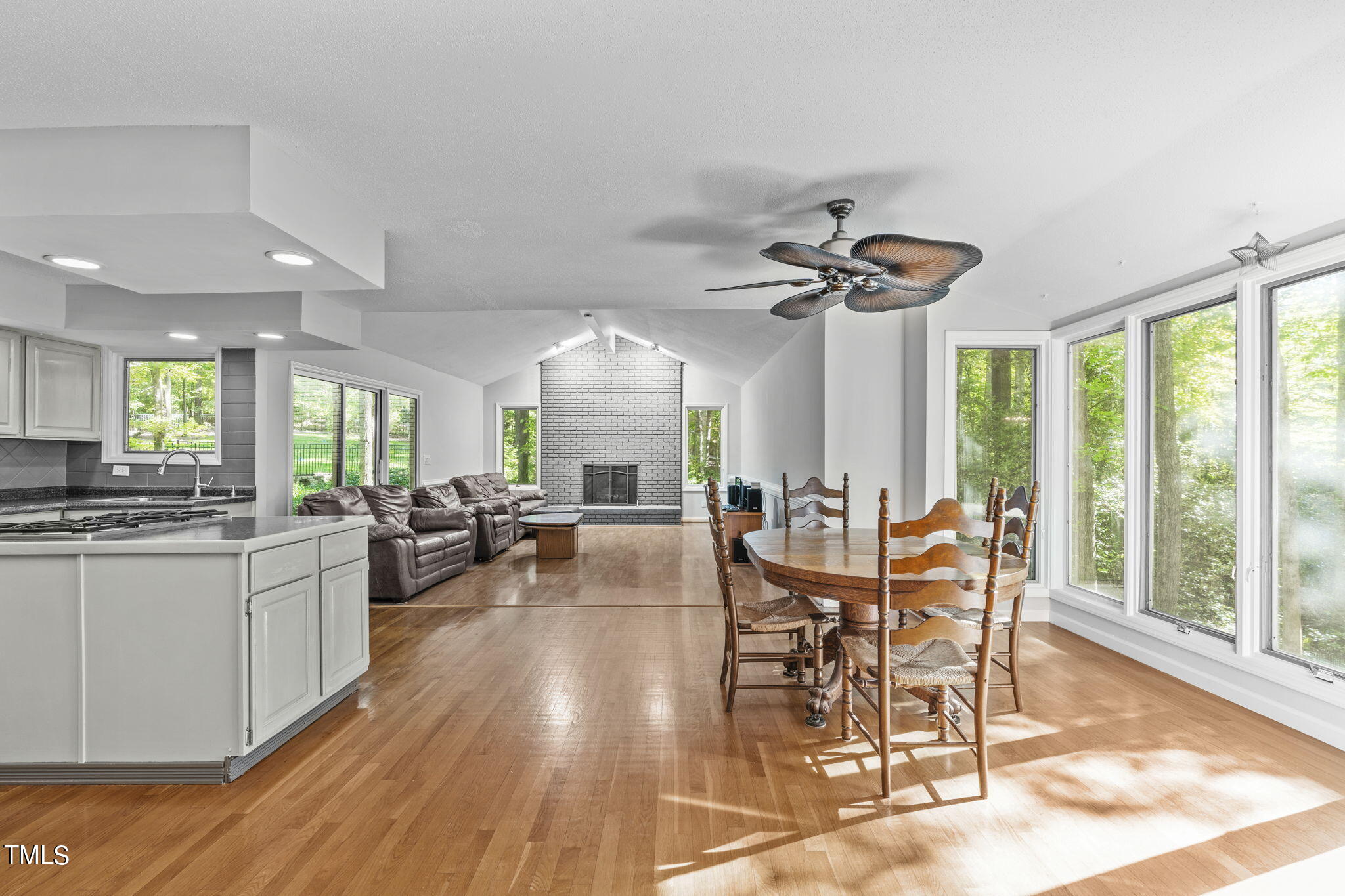 404 King George Loop Cary, NC 27511 - Photo 19 of 60 a view of a dining room with furniture window and outside view