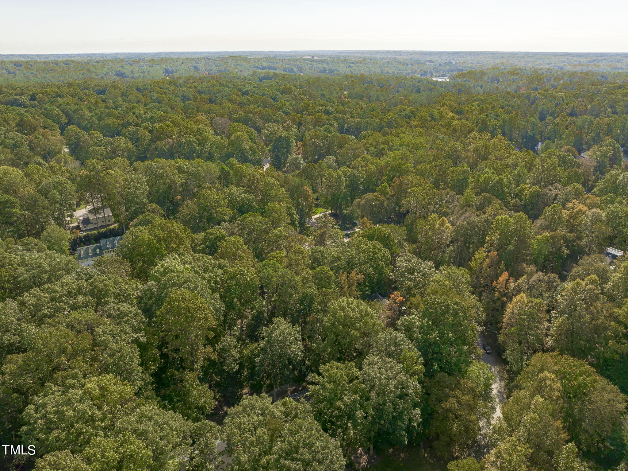 404 King George Loop Cary, NC 27511 - Photo 59 of 60 an aerial view of residential houses with outdoor space and trees
