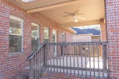 509 Pheasant Trail Crestview, FL 32536 - Photo 27 of 29 a view of balcony with wooden floor
